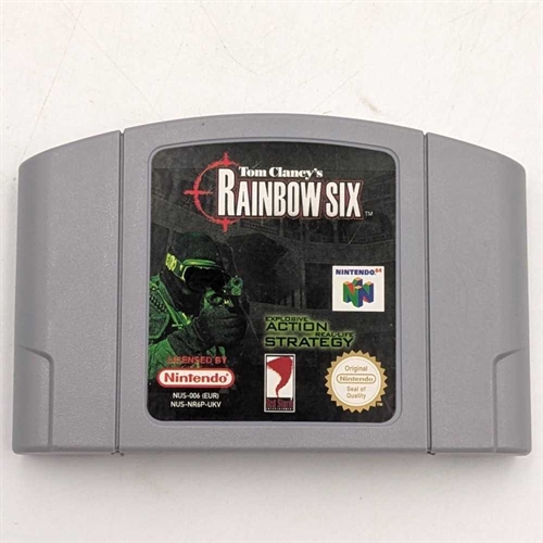 Tom Clancys Rainbow Six - Cartridge - Nintendo 64 Spil - (EUR) (A Grade) (Genbrug)